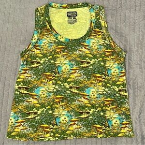 Big Bud Press Limited Edition Bill Ogden Fungi Fantasy Print Tank *Never worn*